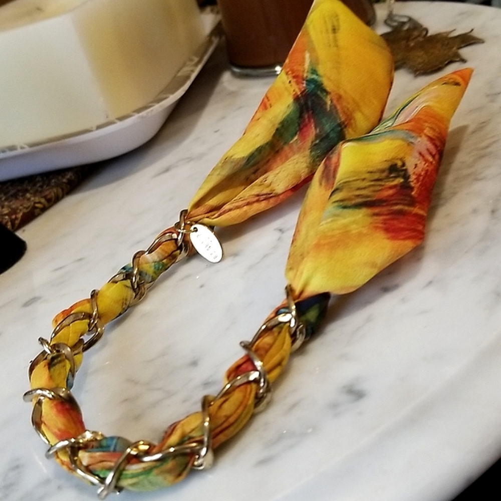 925 Marked Sterling rare Cara Couture NY wrap bow bracelet Stamped